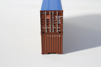 TRANSAMERICA Pyramid (brown) 40' Canvas/Open top Magnetic container. JTC# 402003 SOLD OUT (402003) exact product view 2