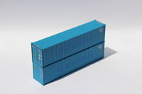 SEACO 40' HIGH CUBE (Ex-Hanjin blue patch) containers with Magnetic system, Corrugated-side. JTC # (405178) exact product view 2