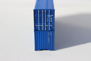 SEACO (blue) 40' Canvas/Open top Magnetic container - corrugated-side. JTC# 402004 SOLD OUT (402004) exact product view 2