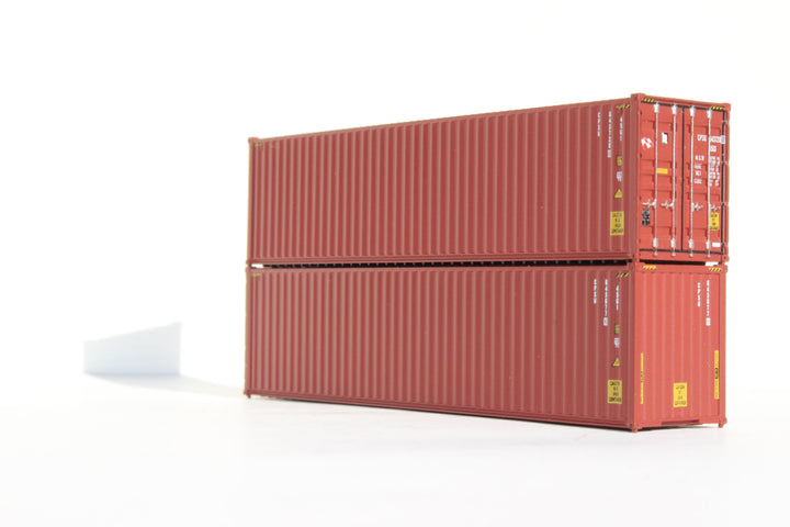 CP SHIPS 40' HIGH CUBE containers with Magnetic system, Corrugated-side. JTC# (405005) exact product view 1