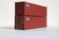 BEACON LEASING 40' HIGH CUBE containers with Magnetic system, Corrugated-side. JTC# (405013) exact product view 3