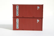 TIPHOOK 20' Std. height containers with Magnetic system, Corrugated-side. JTC# (205302) exact product view 1
