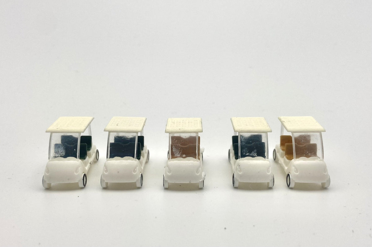 Rock Island Hobby HO 032110 Golf Cart (5-Pack) — exact product view