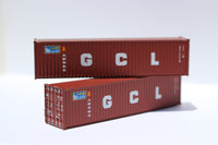 BEACON / GCL 40' HIGH CUBE containers with Magnetic system, Corrugated-side. JTC# (405032) exact product view 2