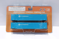 CH Robinson Large logo scheme 53' HIGH CUBE 8-55-8 corrugated containers with stackable Magnetic system. JTC # (537109) exact product view 1