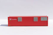 K Line and MOL Scheme 40' HC Reefer Set (5 reefers, 1 power generator) JTC# (406507) exact product view 4