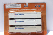 STG Logistics variety pack w/XPO patch 53' HIGH CUBE 8-55-8 Set # 1 corrugated containers. JTC # (537104) exact product view 3