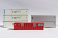 Interfresh and ITEL scheme 40' HC Reefer Set (5 reefers, 1 power generator) JTC# (406514) exact product view 1