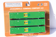 EMP XL scheme (ex HUB patch) 53' HIGH CUBE 8-55-8 (3 pack) corrugated containers. JTC # (537134) exact product view 1