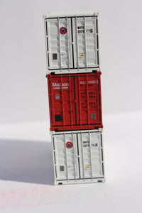 Matson 20' Std. height containers with Magnetic system (3-pack), Corrugated-side. JTC-205493 (205493) exact product view 2