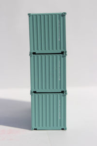 China Shipping 20' Std. height containers with Magnetic system (3-pack), Corrugated-side. JTC-205476 (205476) exact product view 4