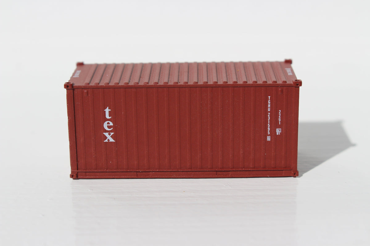 TEX (Kien Hung Lease) 20' Std. height containers with Magnetic system, Corrugated-side. JTC-205335 (205335) exact product view 1