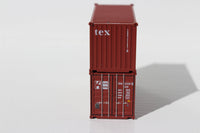 TEX (Kien Hung Lease) 20' Std. height containers with Magnetic system, Corrugated-side. JTC-205335 (205335) exact product view 3