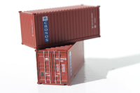 CRONOS (brown) 20' Std. height containers with Magnetic system, Corrugated-side. JTC-205332 (205332) exact product view 4