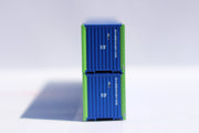 COFC Logistics - leaf logo (Green 53' End Post) 53' HIGH CUBE 8-55-8 corrugated containers with Magnetic system. JTC # (537100) exact product view 3