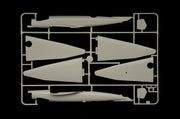 Italeri 1391 Junkers Ju 86 E1/E2, fuselage and wing parts on sprue