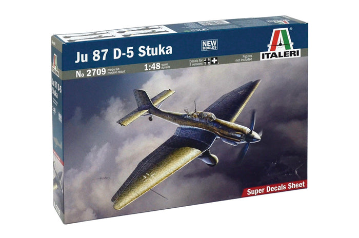 Italeri kit 2709, Ju 87 D-5 Stuka, 1:48 scale, UPC 8001283027090
