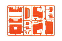 Italeri 3928 1:24 orange cab parts on sprues