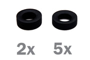 Italeri 3928 1:24 rubber tires with manufacturer quantity labels