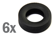 Italeri 3940 1:24 rubber tire with six-piece quantity label