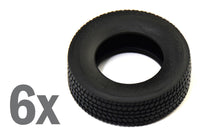 Italeri 3940 1:24 rubber tire with six-piece quantity label