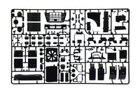 Italeri 3942 Volvo FH4 Globetrotter Medium Roof, chassis and mechanical parts on sprue