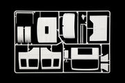 Italeri 3946 MAN F8 19.321 4x2 Tractor, white cab panels on sprue