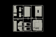 Italeri 3946 MAN F8 19.321 4x2 Tractor, interior and seat parts on sprue