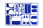 Italeri 3947 Scania R400 Streamline Flat Roof, cab roof, grille and detail parts on sprue