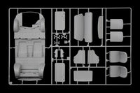 Italeri 4705 Fiat Abarth 695 SS / Assetto Corsa, floor pan, seats and interior parts on sprue