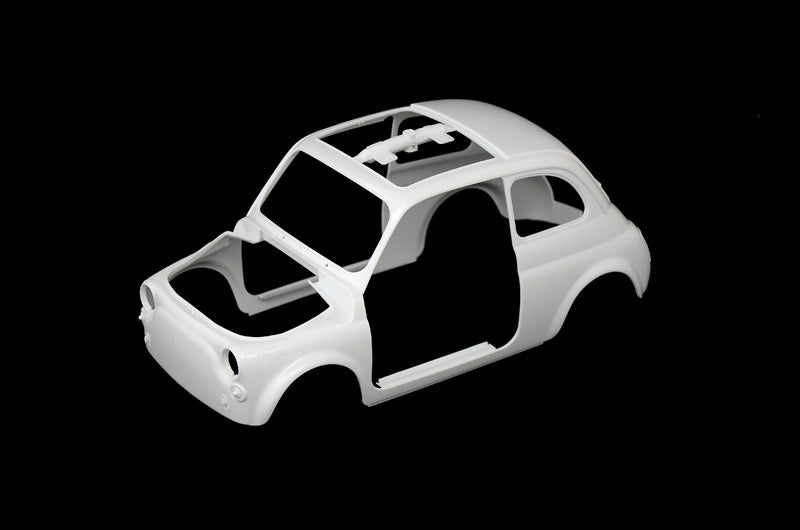Italeri 4705 Fiat Abarth 695 SS / Assetto Corsa, unpainted Fiat body shell