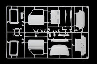Italeri 4705 Fiat Abarth 695 SS / Assetto Corsa, doors and exterior body panels on sprue