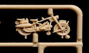 Italeri 6121 1:72 close-up of motorcycle molding
