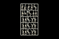 Italeri 6177 1:72 first unpainted infantry figure sprue