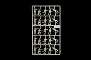 Italeri 6177 1:72 second unpainted infantry figure sprue
