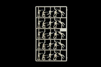 Italeri 6177 1:72 second unpainted infantry figure sprue