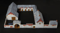 Italeri 6197 1:72 assembled and painted farmhouse example