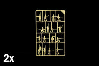 Italeri 6197 1:72 French infantry parts on sprue