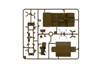 Italeri 6504 1:35 chassis and body parts on sprue