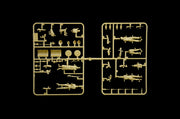 Italeri 6593 Panzer IV F1/F2/G with Afrika Korps Figures, additional Afrika Korps figure components on sprues