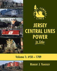 Morning Sun Books Hardcover Book 1557 Jersey Central Lines Power In Color Volume 1: #50-1709 — exact Morning Sun Books product image