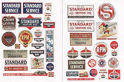JL Innovative Vintage Gas Station Signs Standard Oil, SKU JLI235