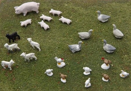 FARMYARD SM ANML SET (24) (JLI338)