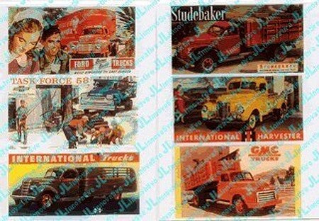 40-50'S VINT TRUCK SIGNS (JLI375)