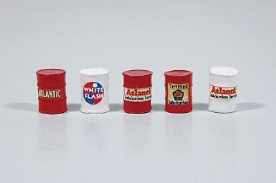 JL Innovative Custom Oil Barrel Atlantic Red & White, SKU JLI556