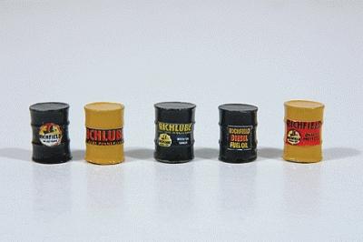 JL Innovative Custom Oil Barrel Richfield Black/Yellow, SKU JLI557