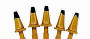 JL Innovative Design 897 HO 1950s Highway Cones – Yellow/Black, 5 Pack– product image 1
