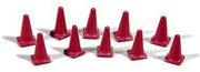 Representative JL Innovative highway cone shapes; item 899 supplied unpainted in a ten-pack