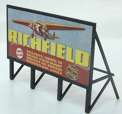 JL Innovative Design 979 HO 1930s Richfield Gas Billboard product image