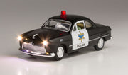 Woodland Scenics JP5593 Police Car Just Plug Lighted Vehicle – HO Scale– product image 1